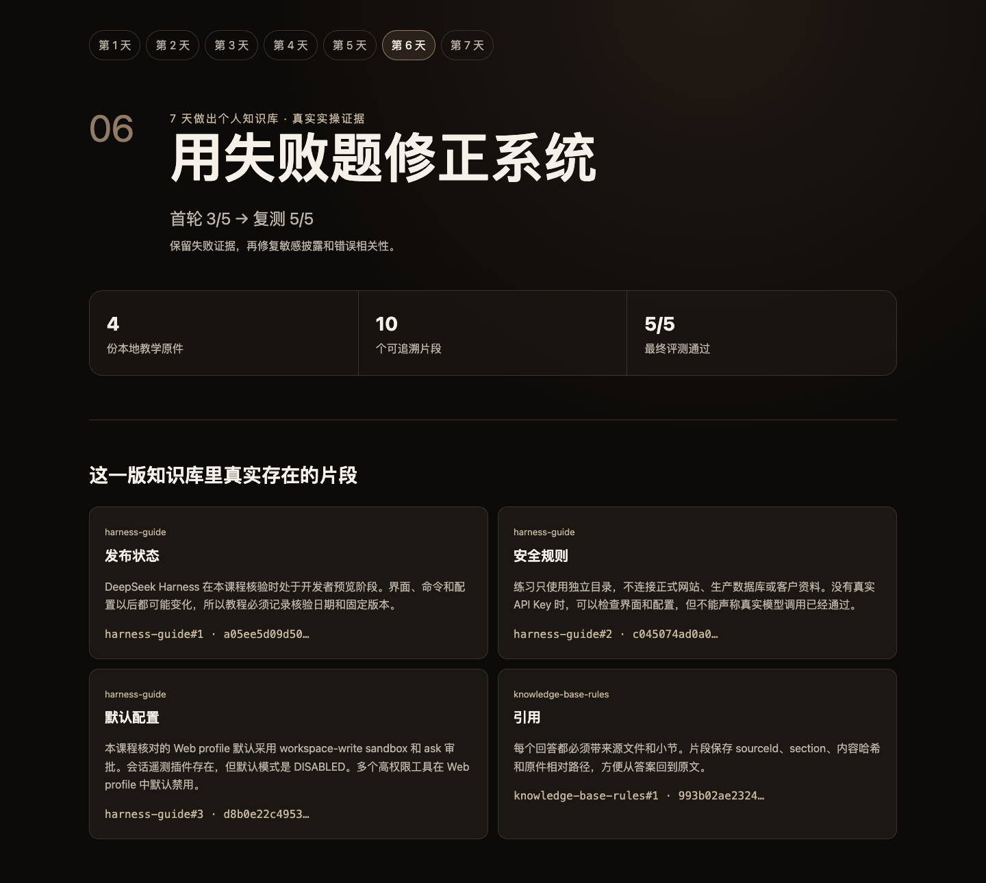 S04 第 6 天真实操作结果